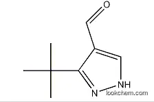 Molecular Structure of 1001020-17-2 (3-Tert-Butyl-1H-Pyrazol-4-carbaldehyde)